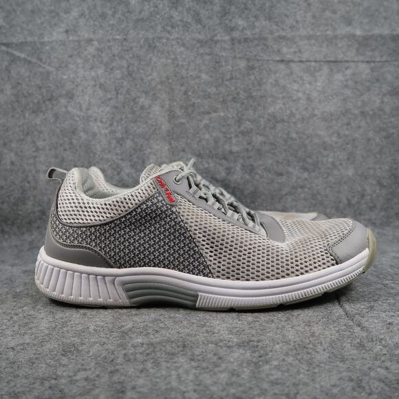 OrthoFeet Shoes Mens 12 Athletic Sneaker Edgewater Casual Trainer Comfort Grey main image 10
